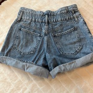 Banana Republic High Rise Denim Pull on Shorts size 2